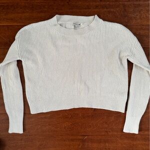 Toad & Co cropped sweater size M